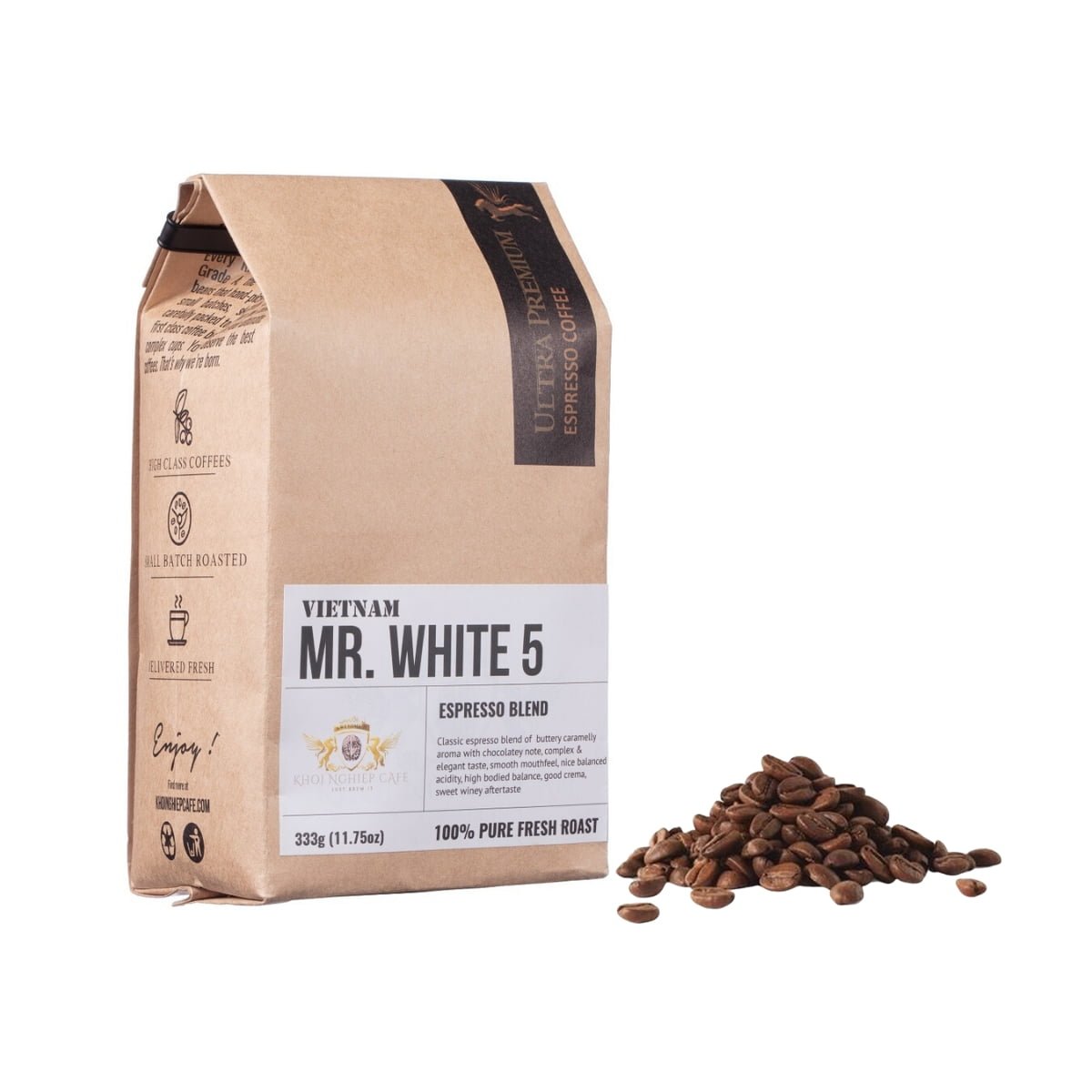 khoi nghiep cafe mr white 5 cafe hat ngon chuan y pha may espresso vietnam hcm